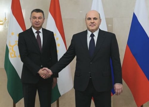 Премьер-министр Таджикистана Кохир Расулзода встретился с Председателем Правительства Российской Федерации Михаилом Мишустиным