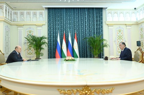 Мулоқот бо Раиси Ҳукумати Федератсияи Россия Михаил Мишустин Мулоқот бо Раиси Ҳукумати Федератсияи Россия Михаил Мишустин