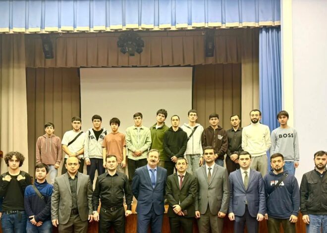 Сотрудники Представительства Министерства труда, миграции и занятости населения Таджикистана в России встретились со студентами Колледжа водных ресурсов